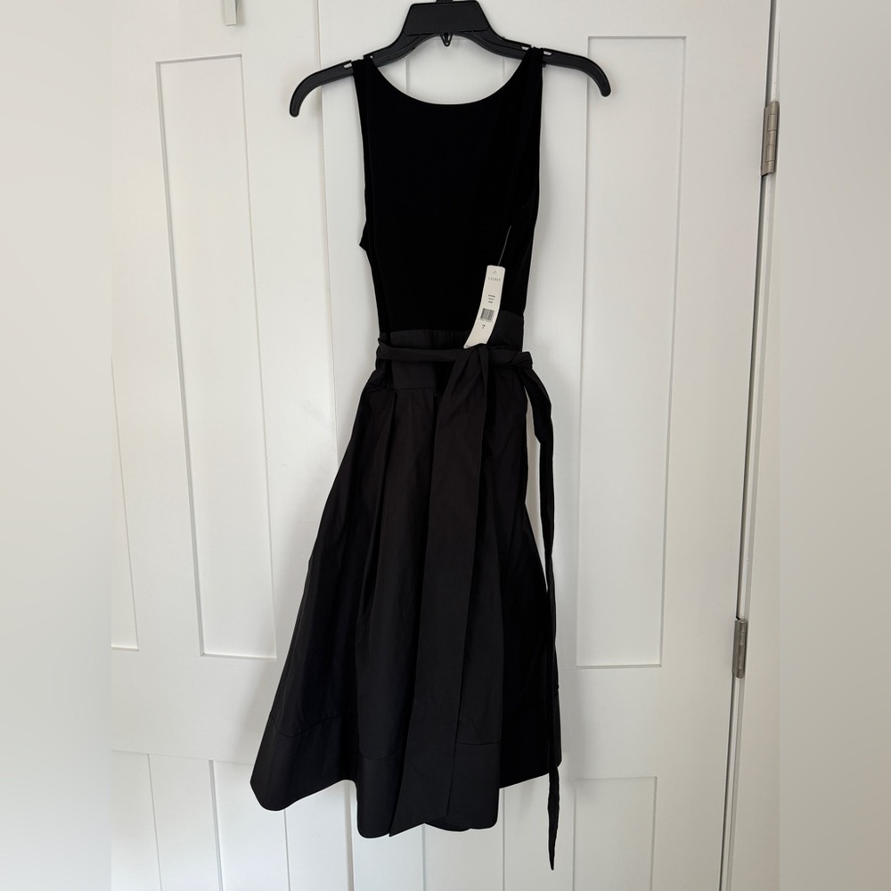 NWT Ralph Lauren Black Midi Dress